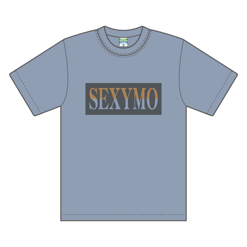 SEXYMO 2022秋冬Tシャツ【ACID BLUE】