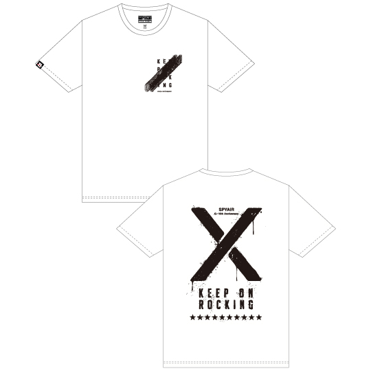 10th Anniv. Regular Tシャツ [WHITE]