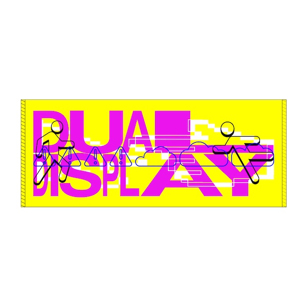 DUAL DISPLAY フェイスタオル