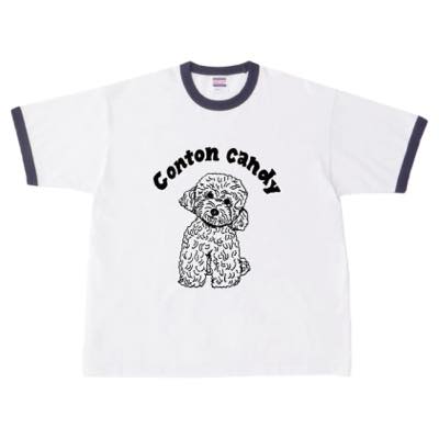 「そばにいるからね」リンガーTシャツ