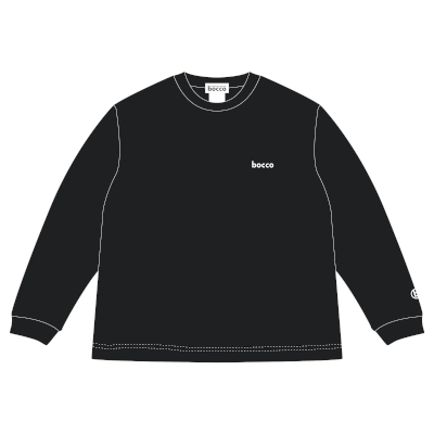 bocco ロングTシャツ ブラック