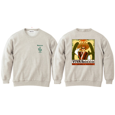 bocco メキシカン トレーナー オートミール