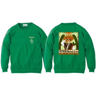 bocco メキシカン トレーナー グリーン