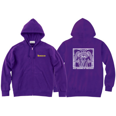 bocco メキシカン ZIPパーカー パープル