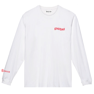 ENISHI ロングTシャツ WHITE