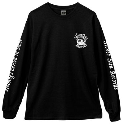 Silver Sun Records ロングTシャツ(黒)