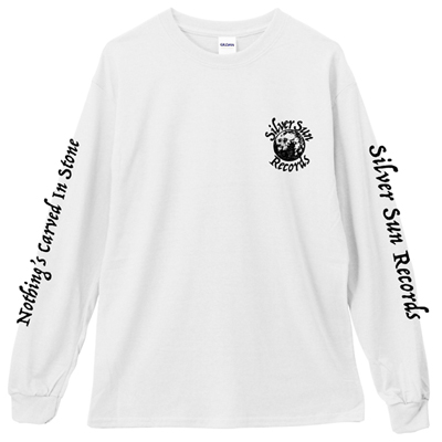 Silver Sun Records ロングTシャツ(白)
