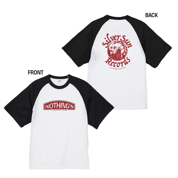 ラグランTシャツ ブラック