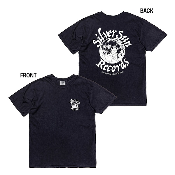 Silver Sun Records Tシャツ(NEW BODY) ブラック