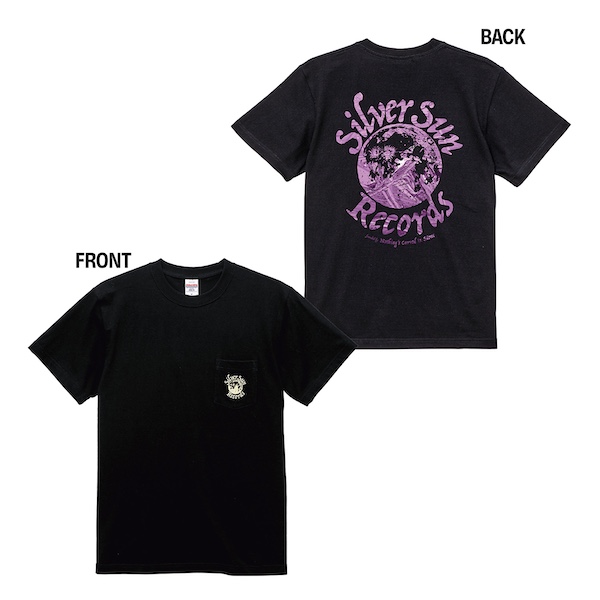 Silver Sun Records ポケットTシャツ 2025 ブラック
