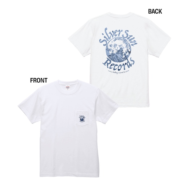 Silver Sun Records ポケットTシャツ 2025 ホワイト