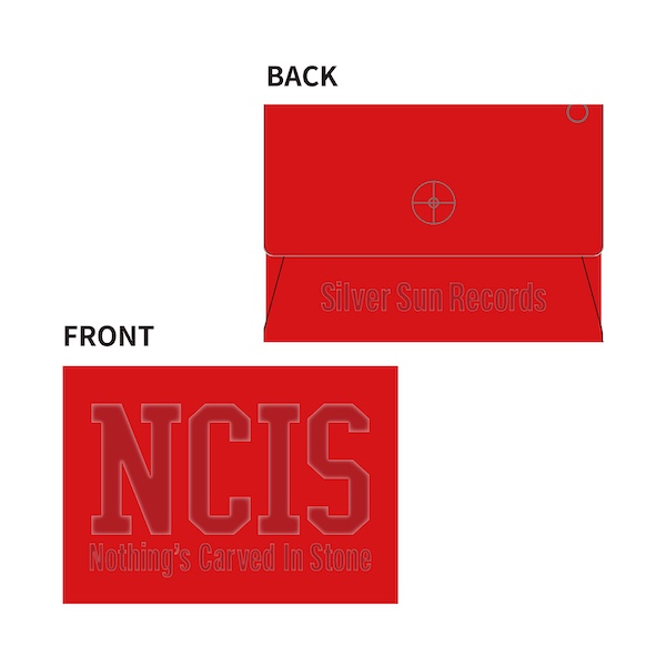 クリアポーチ レッド