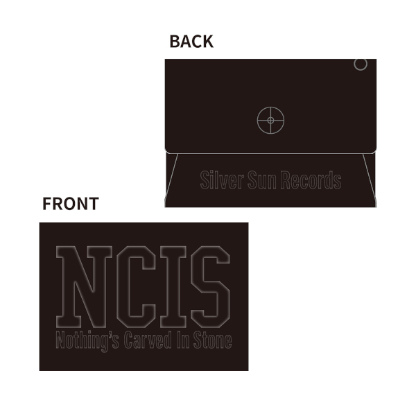 クリアポーチ ブラック