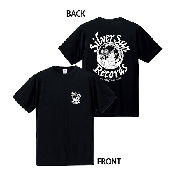 Silver Sun Records ドライTシャツ ブラック