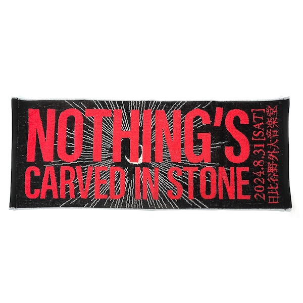 フェイスタオル レッド