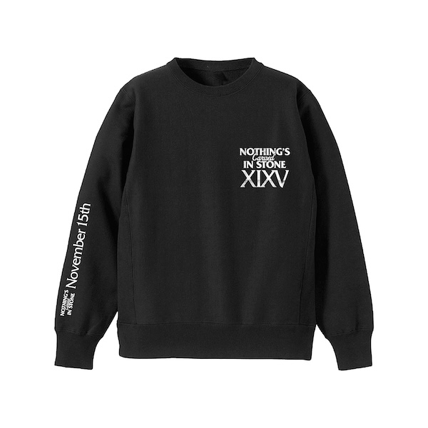 XIXV ビッグトレーナー ブラック