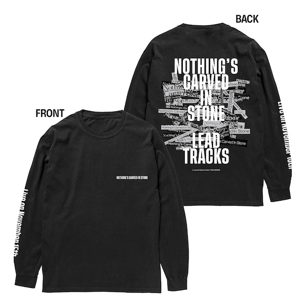 Live on November 15th 2025 ロングTシャツ ブラック