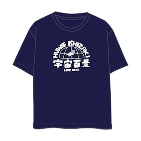 LIVE 2024「宇宙百景」ロゴTシャツ(navy)